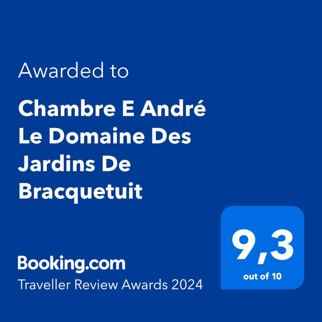 Chambre E Andre Le Domaine Des Jardins De Bracquetuit المظهر الخارجي الصورة